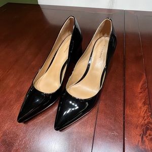 14th & Union patent block heel pumps